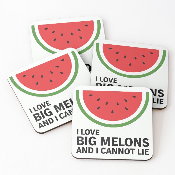 Item preview, I Love Big Melons and I Cannot Lie designed and sold by Amir Faysal.