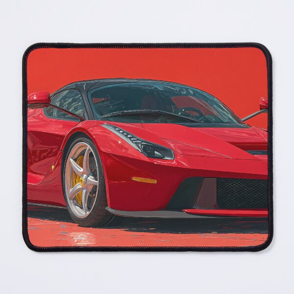 Item preview, Pop Art Style Ferrari LaFerrari Painting for Enthusiasts designed and sold by AutoPopStudio.