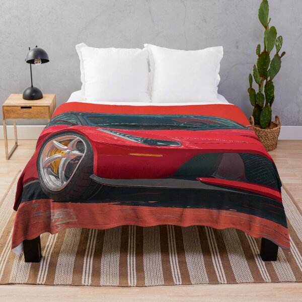 Item preview, Pop Art Style Ferrari LaFerrari Painting for Enthusiasts designed and sold by AutoPopStudio.