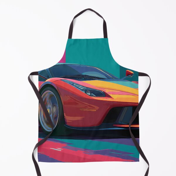 Item preview, Exotic Car Wall Art – Ferrari LaFerrari Pop Art Print designed and sold by AutoPopStudio.