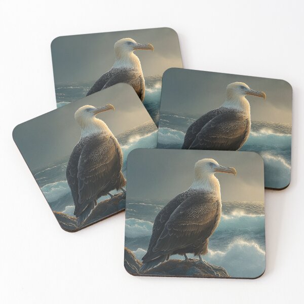 Item preview, Albatross Over Stormy Seas designed and sold by eyeconart.