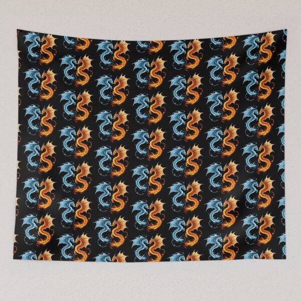 Item preview, Dragons In Ice And Fire designed and sold by justpaint.