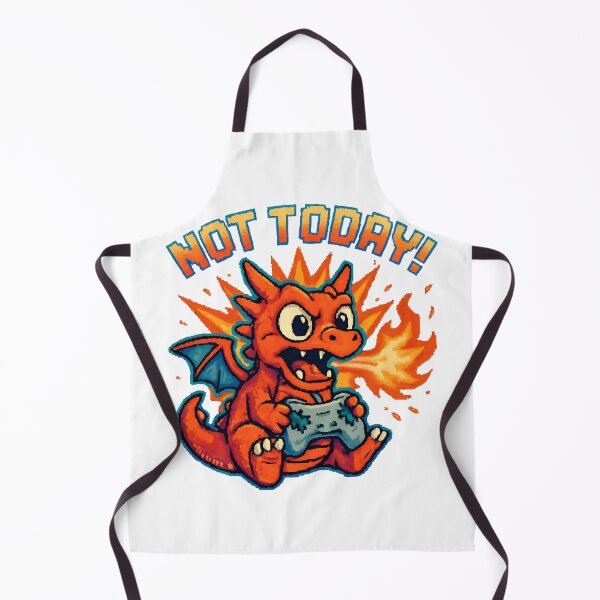 Item preview, Not Today Pixel Dragon Tee Not Today Pixel Dragon Tee designed and sold by OhMyCotton.