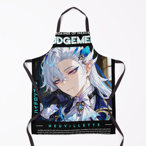 Item preview, Neuvillette Genshin Impact: Ordainer of Inexorable Judgement designed and sold by NarwhalXV.