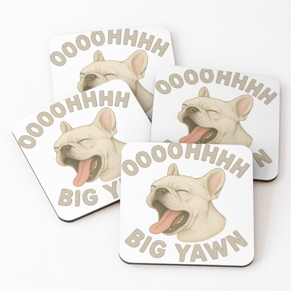 Item preview, The French Bulldog Dog Yawn Collection designed and sold by SoundApparelCo.