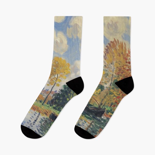 Item preview, Autumn on Vire Island3(Watercolour + AI) designed and sold by artsmeow.