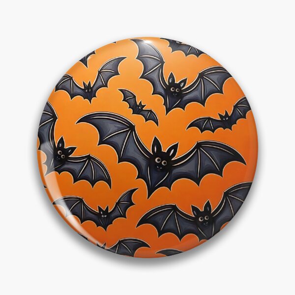 Item preview, Halloween Bats Pattern designed and sold by ArtFactoryAI.