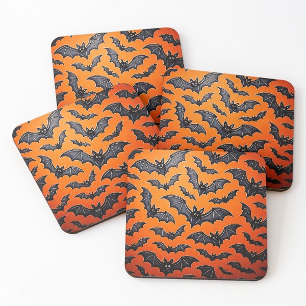 Item preview, Halloween Bats Pattern designed and sold by ArtFactoryAI.