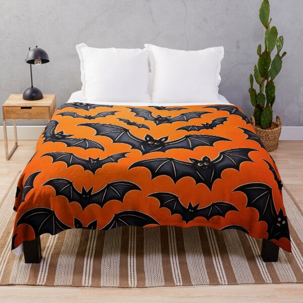 Item preview, Halloween Bats Pattern designed and sold by ArtFactoryAI.