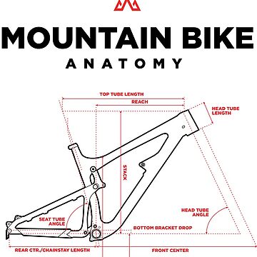 Artwork thumbnail, Mountain Bike - MTB - Anatomy by epicride