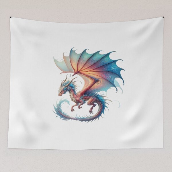 Item preview, Fantasy Dragon Illustration designed and sold by Eiwaprints.