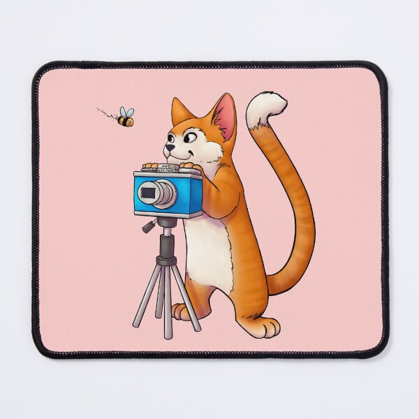 Item preview, Photographer cat designed and sold by Alienore-Art.