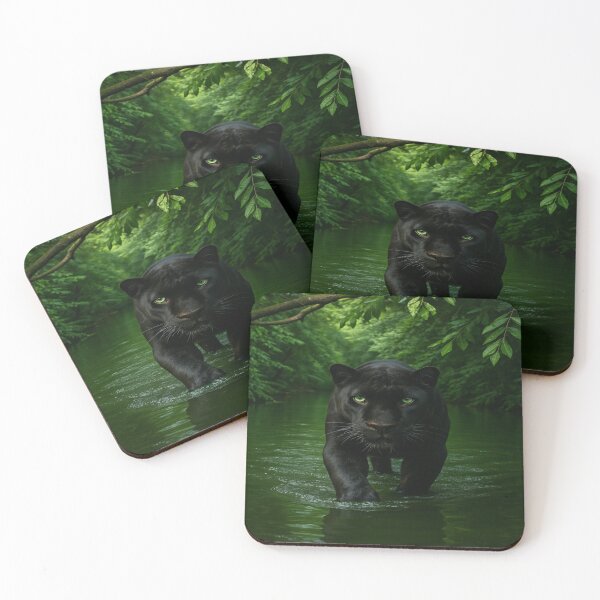 Item preview, Emerald Panther designed and sold by EarthandOcean.