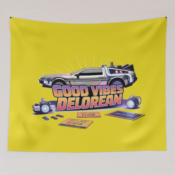 Item preview, Vintage Classic Car Delorean Phrase designed and sold by PrintCarClub.