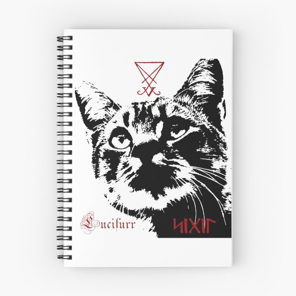 Item preview, CAT METAL : Lucifurr - SIGIL designed and sold by Moonstone Ghosts.