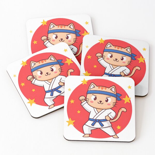 Item preview, Karate Cat in Action designed and sold by PrintTechDz.