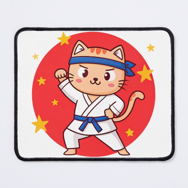 Item preview, Karate Cat in Action designed and sold by PrintTechDz.