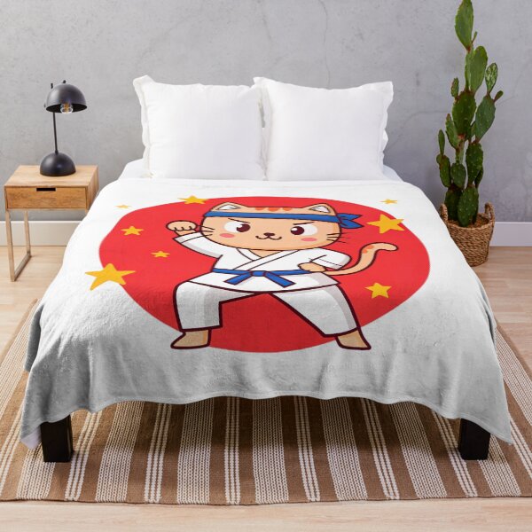 Item preview, Karate Cat in Action designed and sold by PrintTechDz.