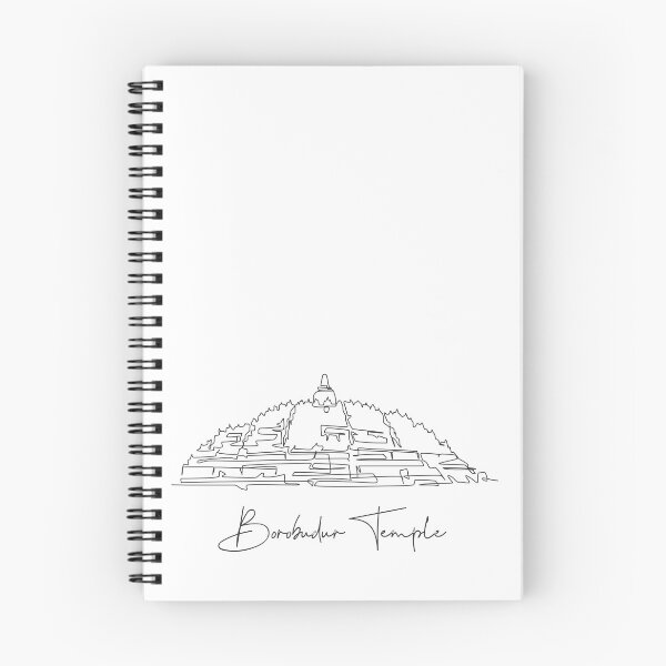 Item preview, Borobudur Lineart: Elegant Heritage Monument Design designed and sold by FK2012.