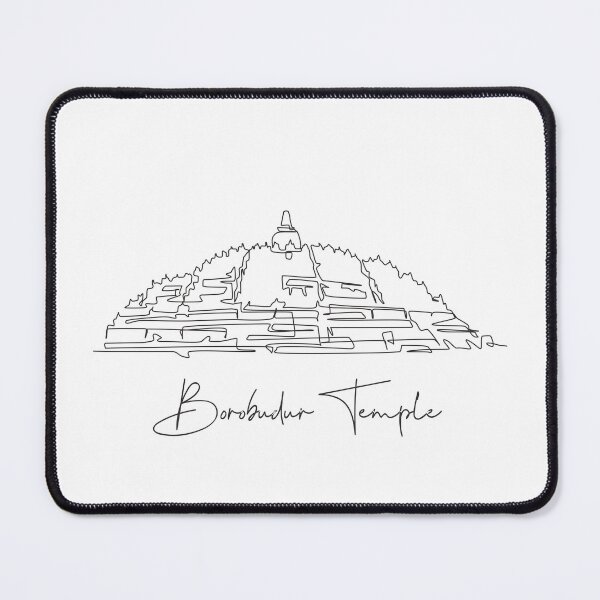 Item preview, Borobudur Lineart: Elegant Heritage Monument Design designed and sold by FK2012.