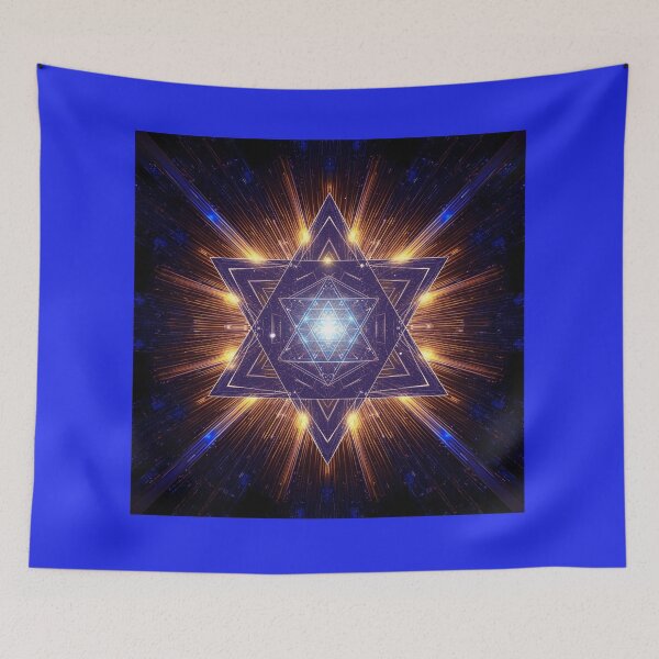 Item preview, Celestial Gateway | Geometric Portal Art designed and sold by VIRALOOP.
