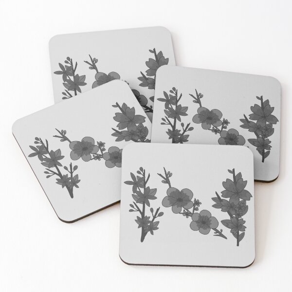 Item preview, The Beautiful Japanese Tree Flowers designed and sold by DigiFloralArts.