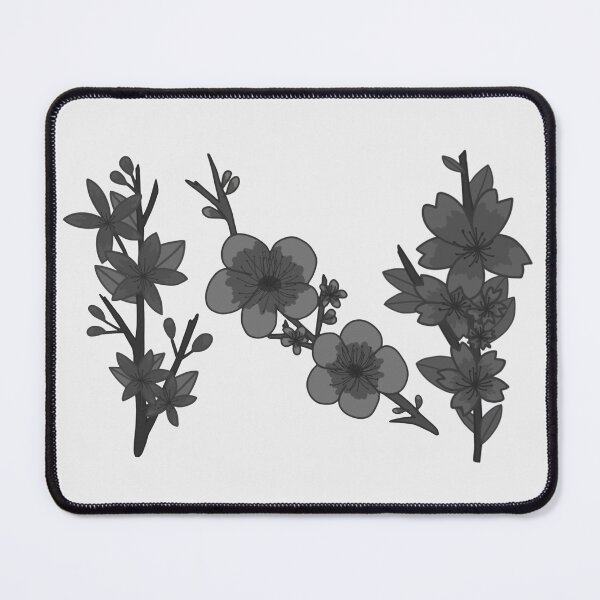 Item preview, The Beautiful Japanese Tree Flowers designed and sold by DigiFloralArts.