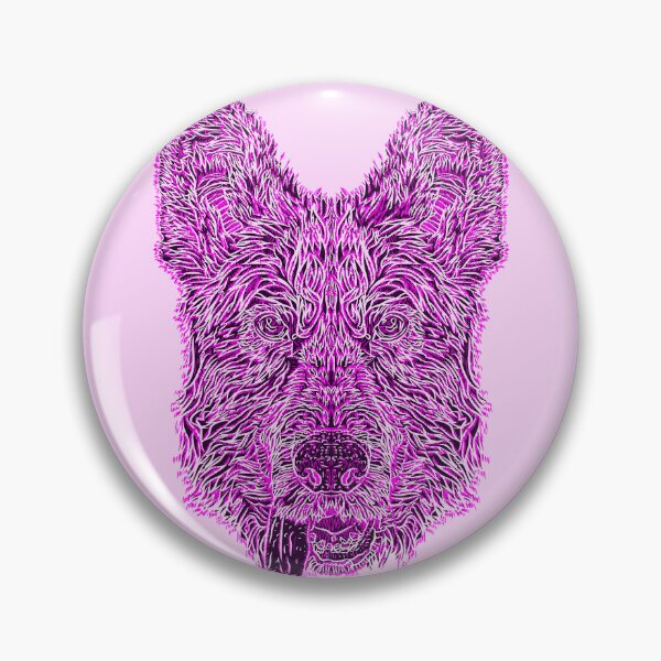 Item preview, German shepherd - pinks designed and sold by nostakesart.