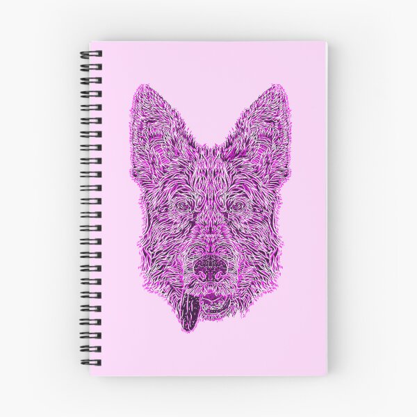 Item preview, German shepherd - pinks designed and sold by nostakesart.