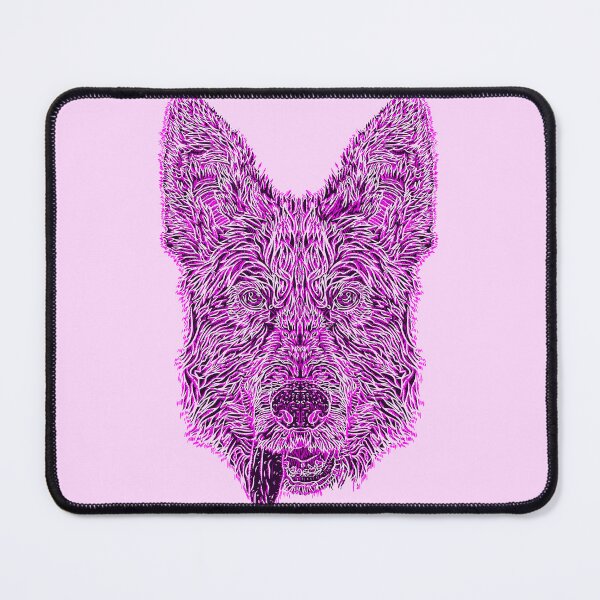 Item preview, German shepherd - pinks designed and sold by nostakesart.
