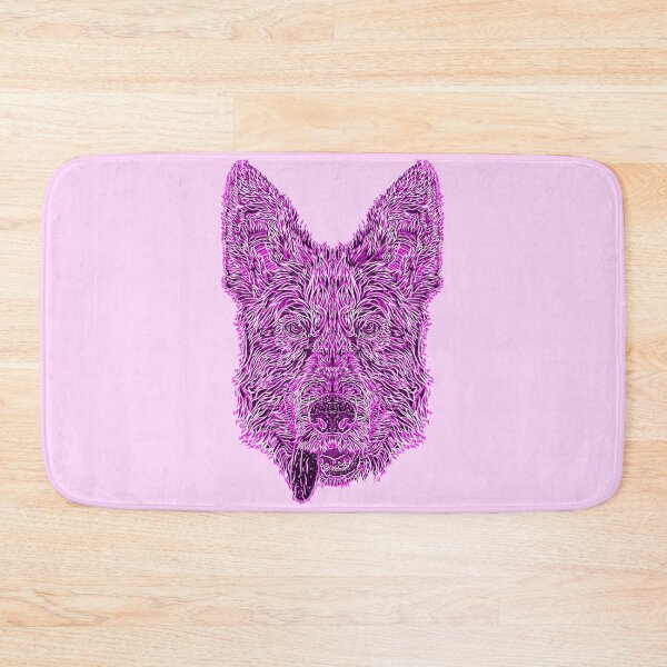 Item preview, German shepherd - pinks designed and sold by nostakesart.
