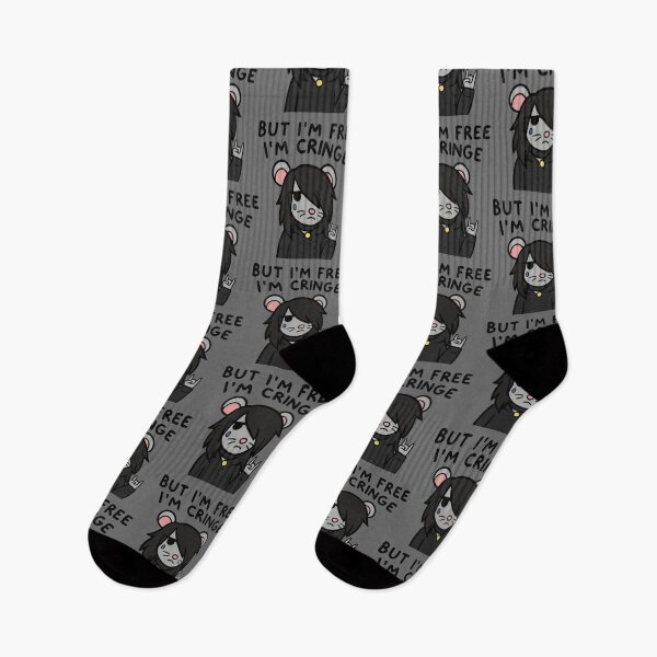 Item preview, Emo mouse: I'm cringe but I'm free designed and sold by moosesclub.