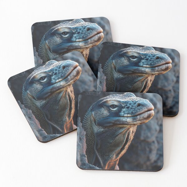 Item preview, Monitor Lizard on Rocky Cliff designed and sold by eyeconart.