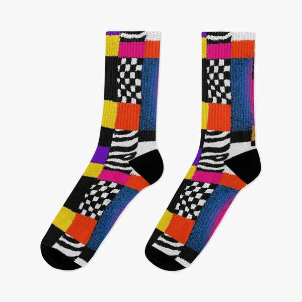 Item preview, Retro 80s Textured Patchwork Pattern designed and sold by Prismatect.