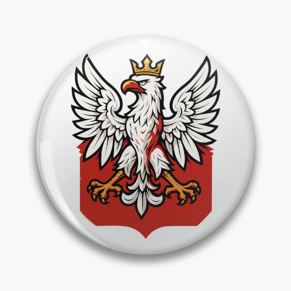 Item preview, Poland Polska Eagle Emblem Flag Gift designed and sold by Pineapple-Tree.
