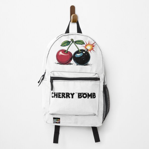 Item preview, Cherry Bomb Vintage Rock Poster Design designed and sold by LEOdesignerArt.