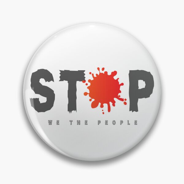 Item preview, Stop - We the people designed and sold by WildPawPrint.