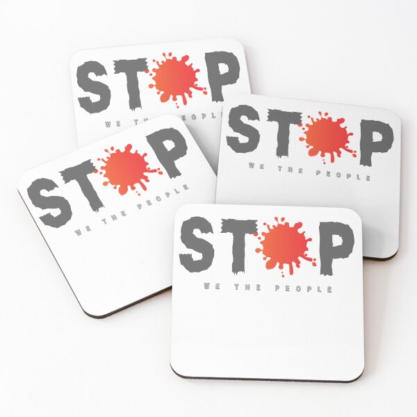 Item preview, Stop - We the people designed and sold by WildPawPrint.