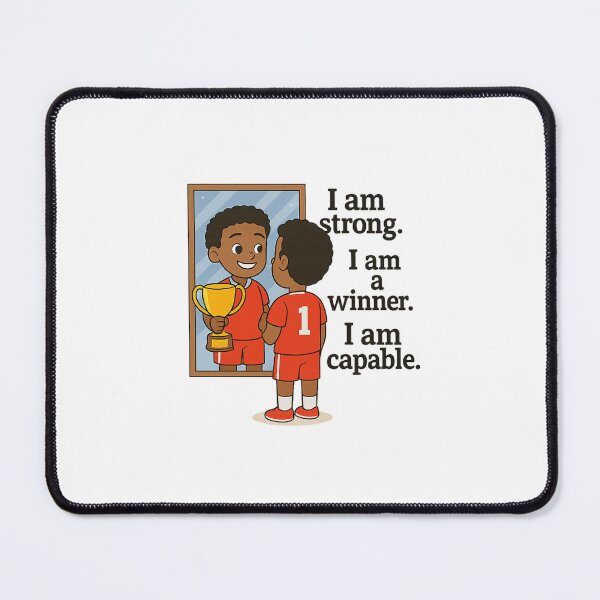 Item preview, "Empowering Affirmation Shirt for Black Kids – I Am Worthy, Enough, Beautiful" designed and sold by Admoore7.