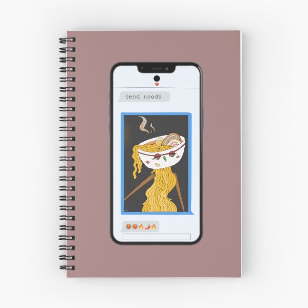 Item preview, Send Noods Phone Sticker designed and sold by LittleRockArt.