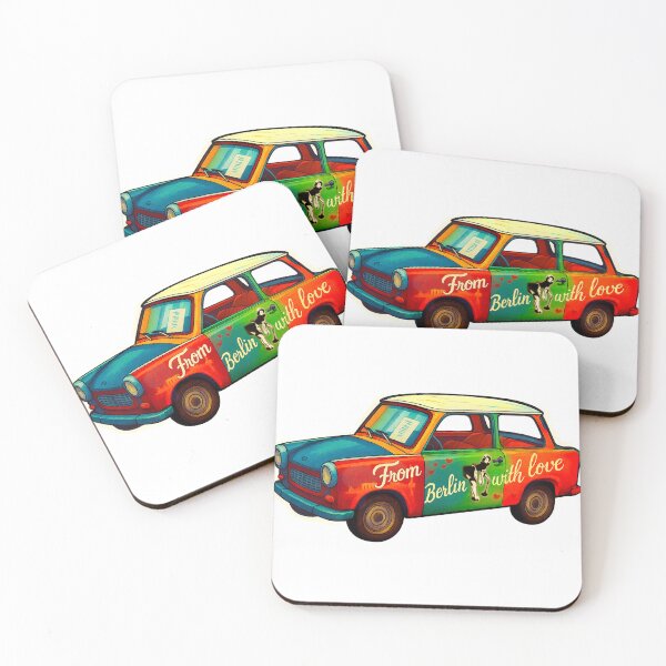 Item preview, Berlin Trabant Pop Art Design designed and sold by averagejoekster.