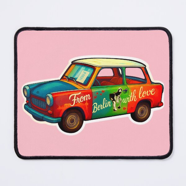 Item preview, Berlin Trabant Pop Art Design designed and sold by averagejoekster.