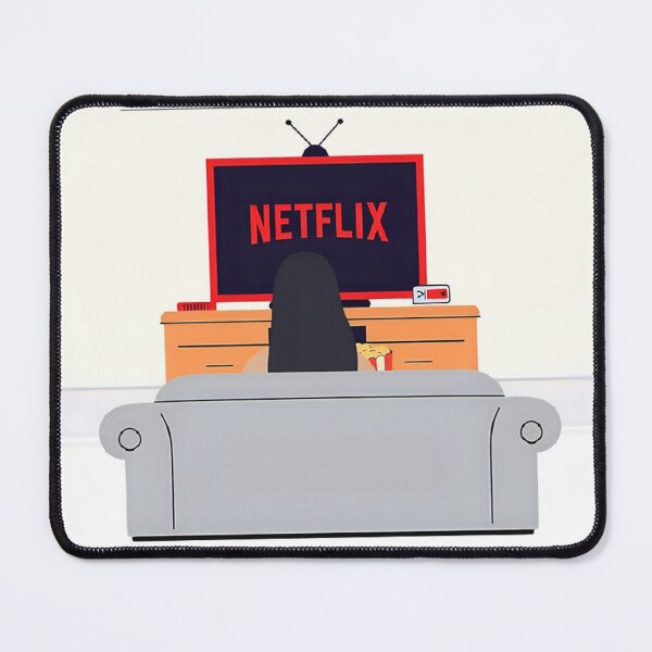 Item preview, Do Not Disturb – Netflix & Chill Cartoon Design designed and sold by SlamPrint.