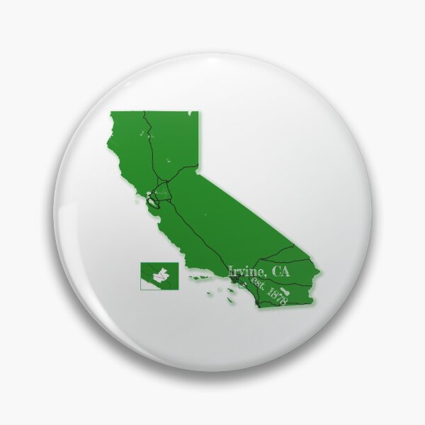 Item preview, Irvine, CA [Green] designed and sold by PhilbonianDezin.