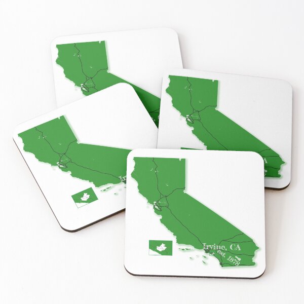 Item preview, Irvine, CA [Green] designed and sold by PhilbonianDezin.