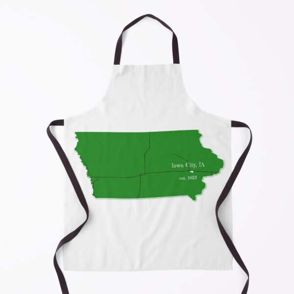 Item preview, Iowa City, IA [Green] designed and sold by PhilbonianDezin.