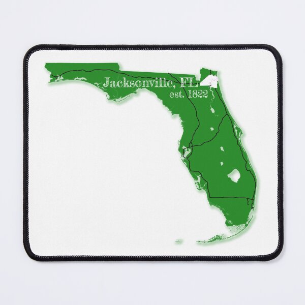 Item preview, Jacksonville, FL [Green] designed and sold by PhilbonianDezin.