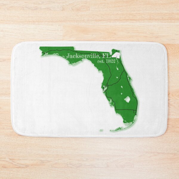 Item preview, Jacksonville, FL [Green] designed and sold by PhilbonianDezin.