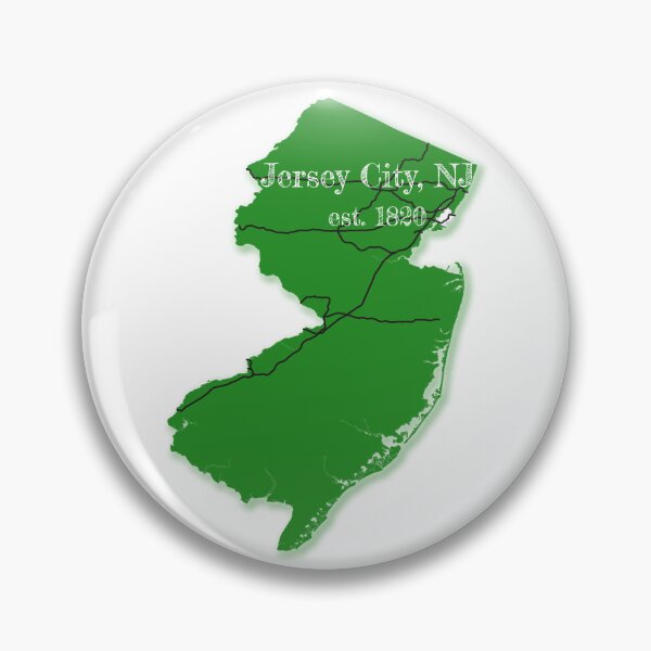Item preview, Jersey City, NJ [Green] designed and sold by PhilbonianDezin.