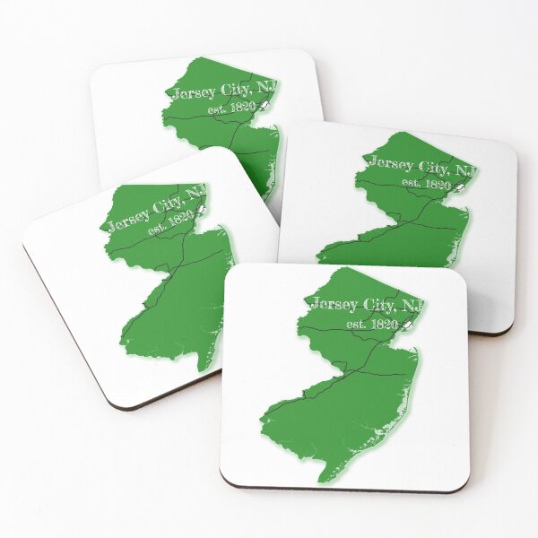 Item preview, Jersey City, NJ [Green] designed and sold by PhilbonianDezin.